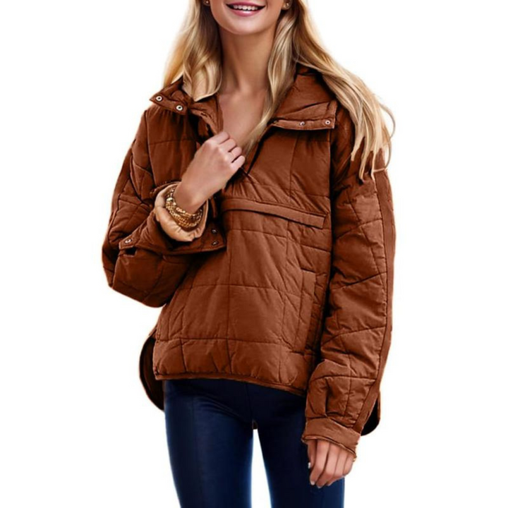 Jessy™ – Oversized Hooded Pullover Jacket