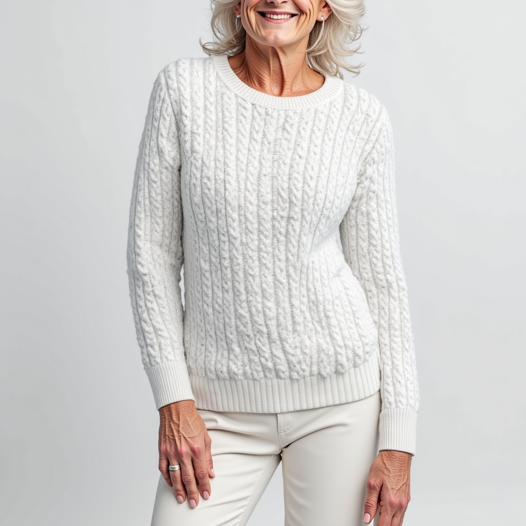 Bernila – Ladies' Cable Knit Jumper