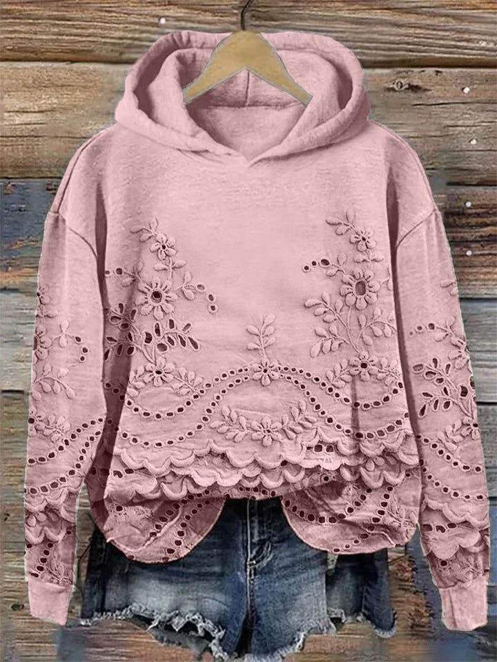 Linda | Jumper with Lace Details