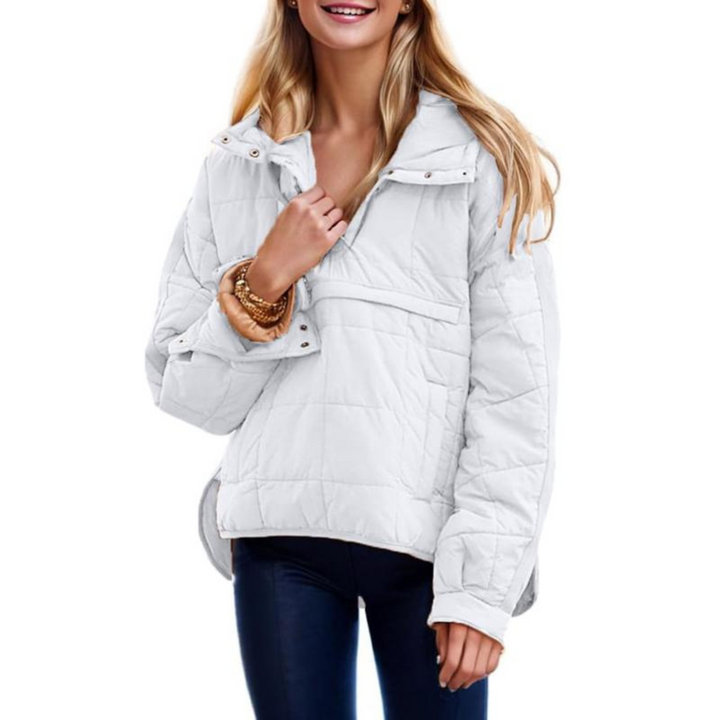 Jessy™ – Oversized Hooded Pullover Jacket