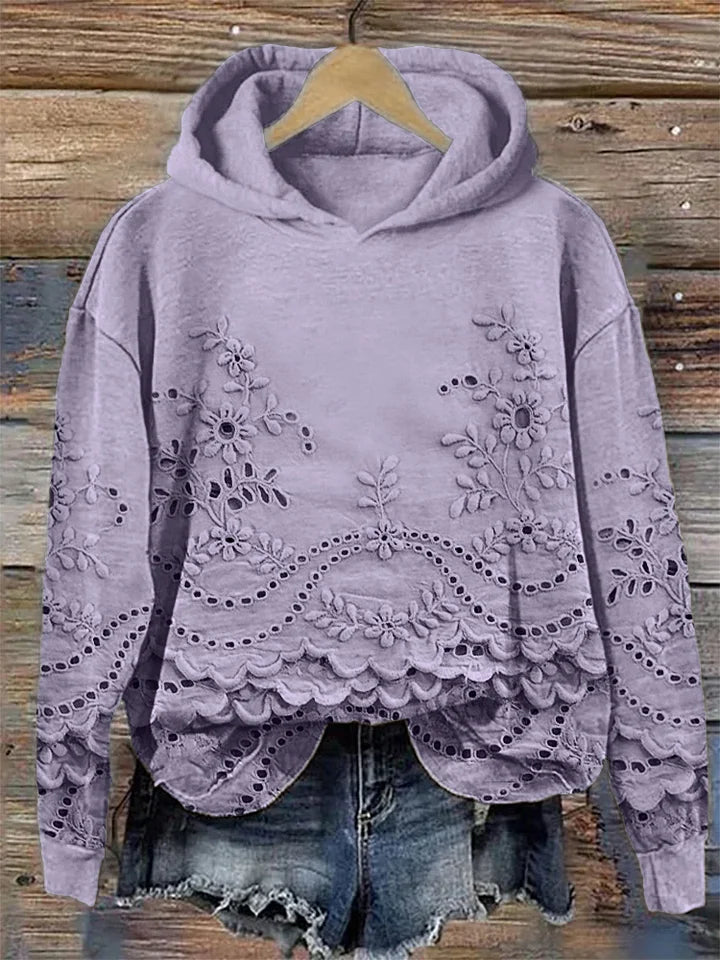 Linda | Jumper with Lace Details