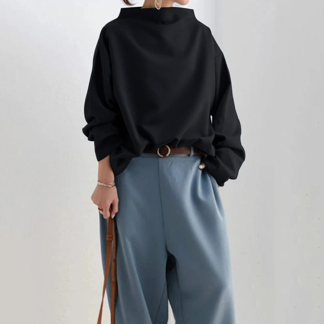 Valentina™ | Chic High Neck Pullover