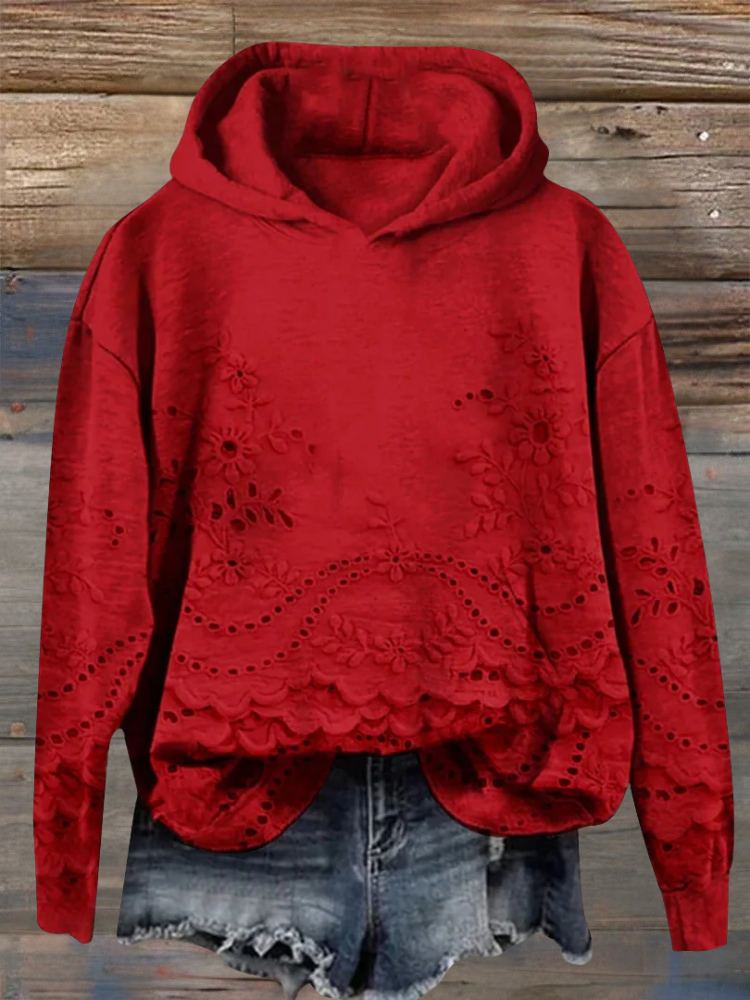 Linda | Jumper with Lace Details