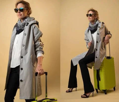 Elizabeth | Stylish Trench Coat