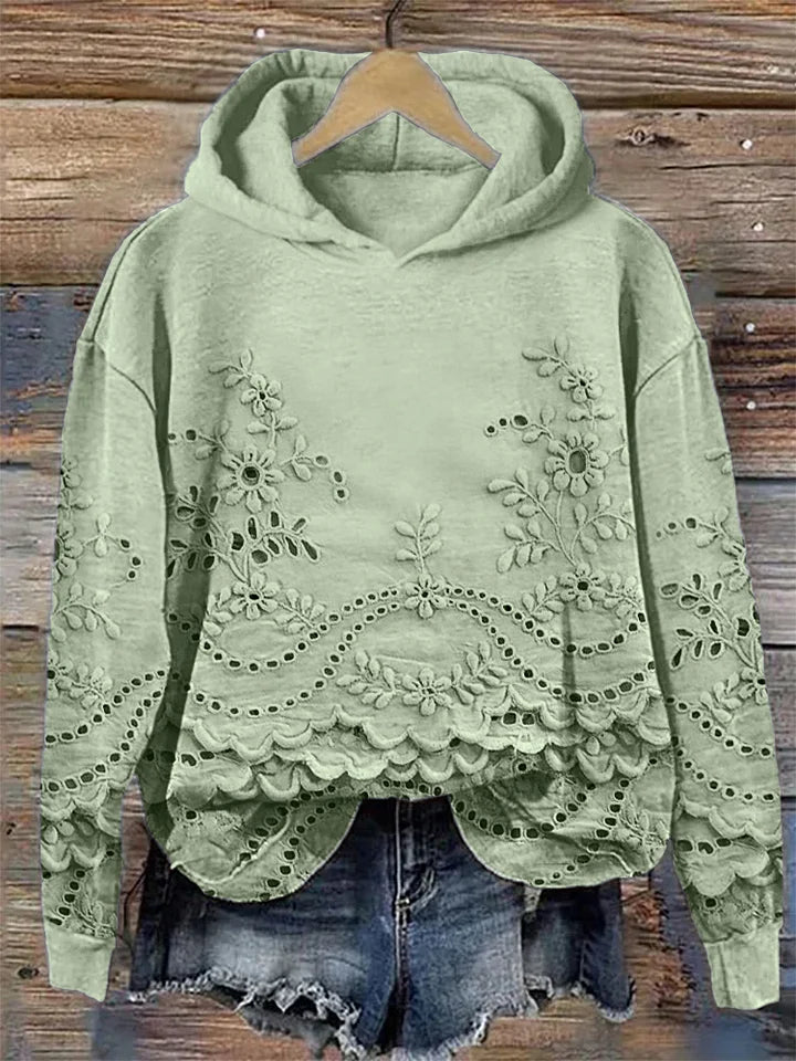 Linda | Jumper with Lace Details