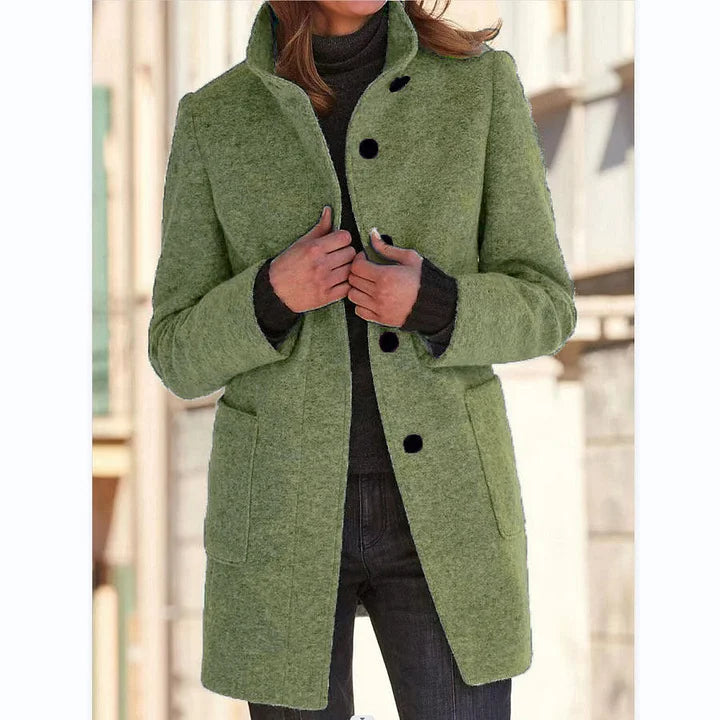 Elizabeth | Sleek Windbreaker Coat