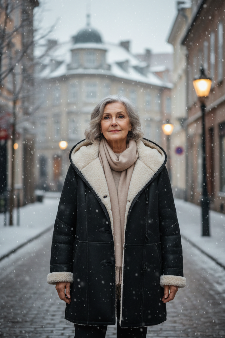 The Aspen-Shearling Coat