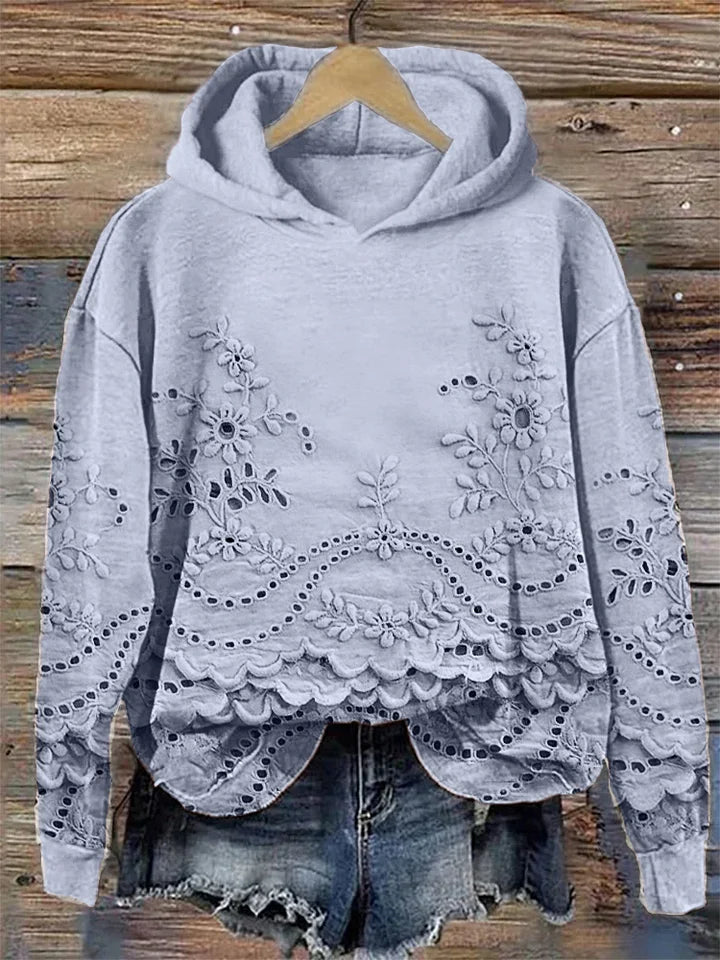 Linda | Jumper with Lace Details