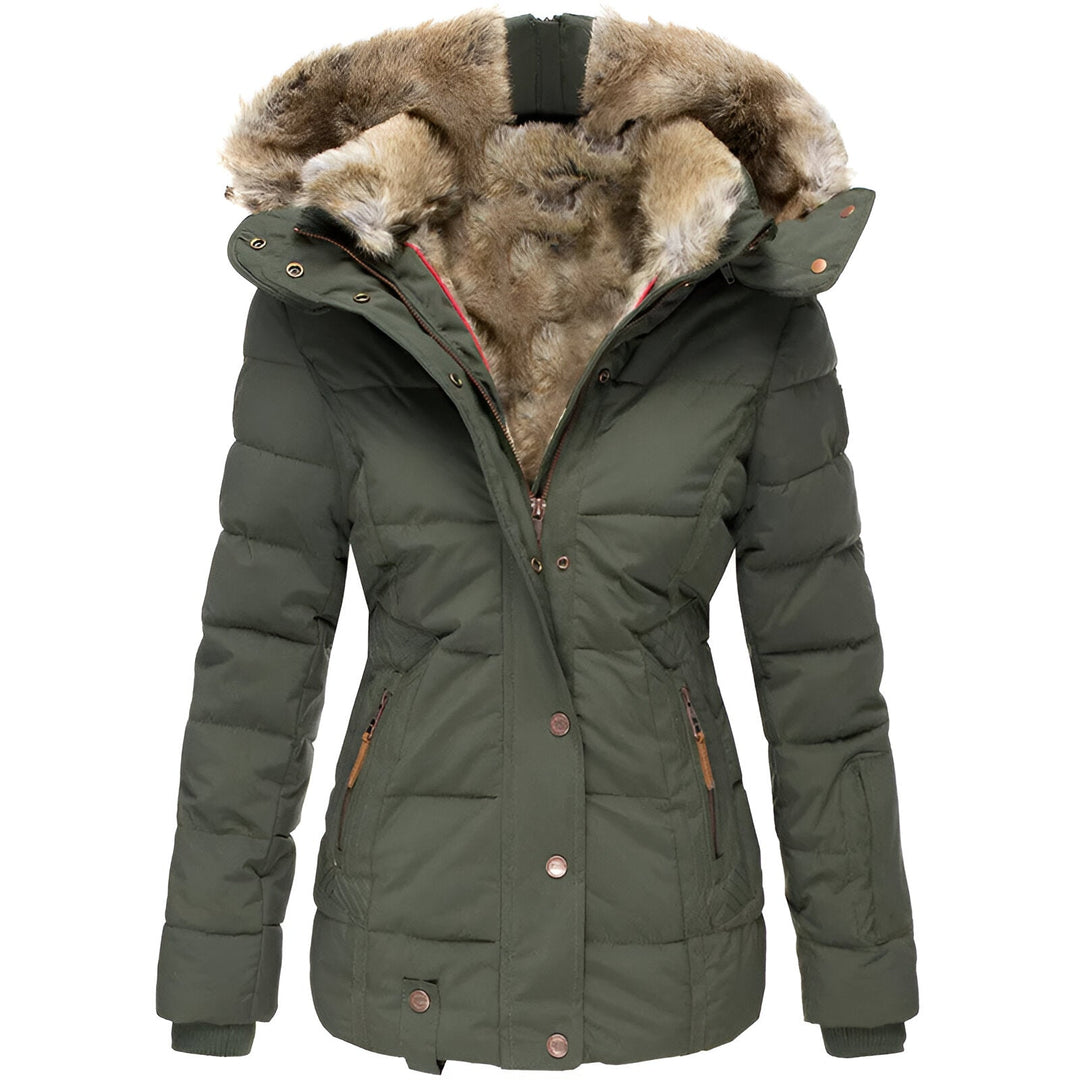 Ella | Slim-Fit Hooded Puffer Jacket