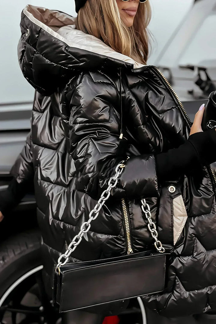 Josephine | Elegant Winter Coat with Hood and Padding