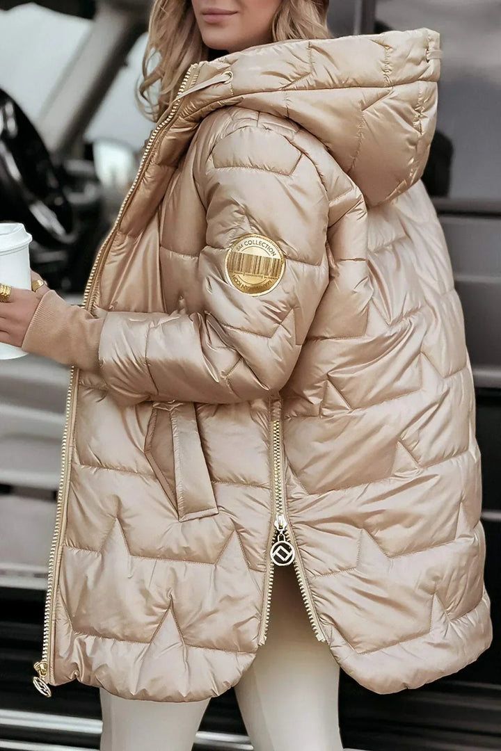 Josephine | Elegant Winter Coat with Hood and Padding